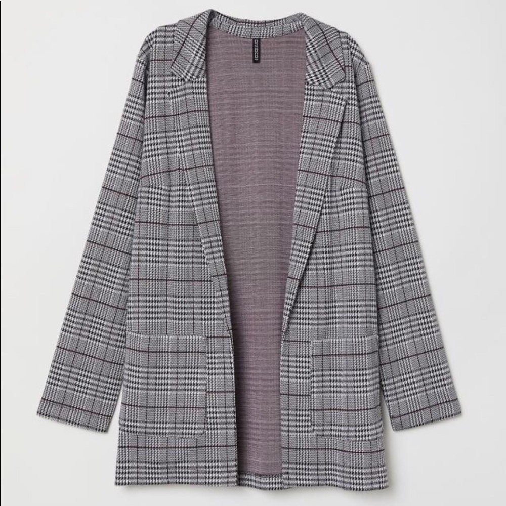 H&M long jersey jacket/cardigan